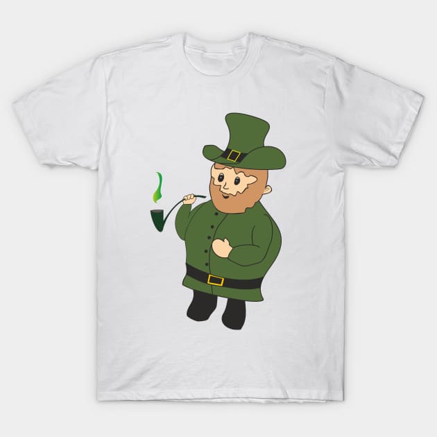 Cute Leprechaun T-Shirt by Alekvik